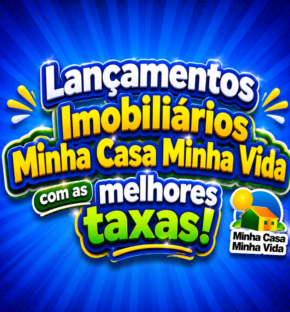 Lançamentos imobiliários Minha Casa Minha Vida em São Paulo com as melhores taxas de financiamento