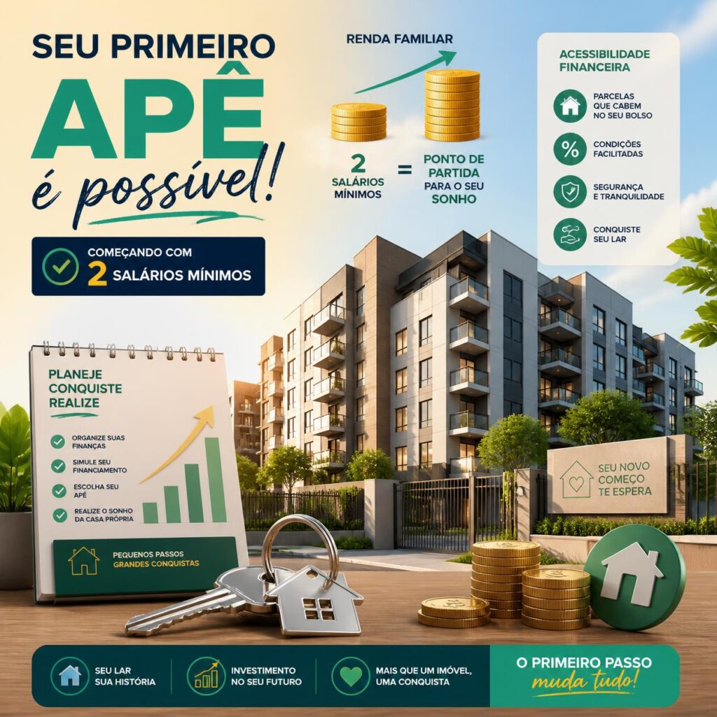 Área de lazer completa em condomínio Minha Casa Minha Vida, piscina e academia