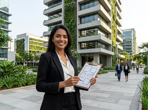 Corretora especialista em Minha Casa Minha Vida atendendo cliente em São Paulo