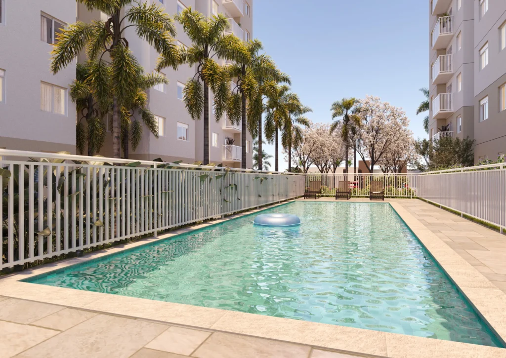Piscina do Plano&Bosque do Carmo, apartamentos Minha Casa Minha Vida no Parque do Carmo, Zona Leste de São Paulo